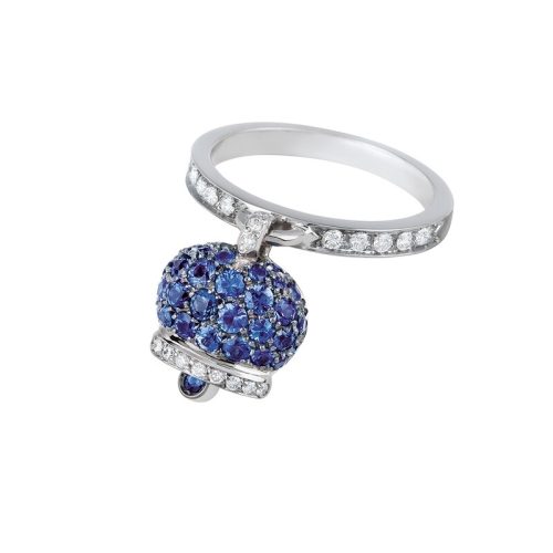 Anello Campanelle oro bianco 18kt
