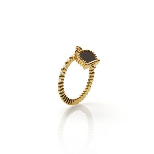 Anello Campanelle oro giallo