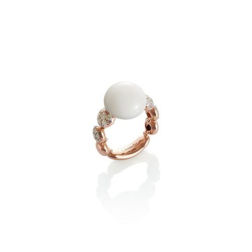 Anello Bon Bon oro rosa 18kt