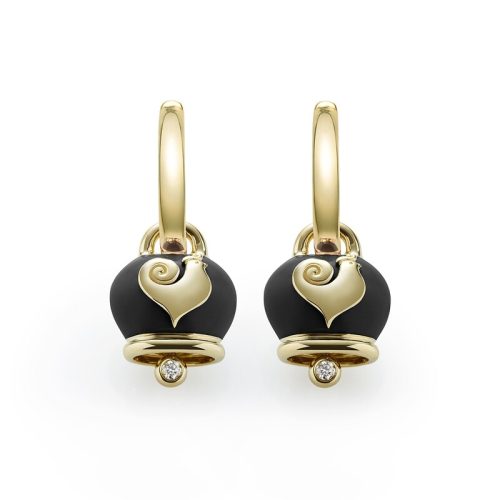 Orecchini Campanelle oro e diamante