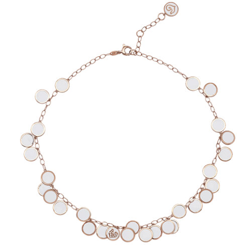 Collana Paillettes Oro