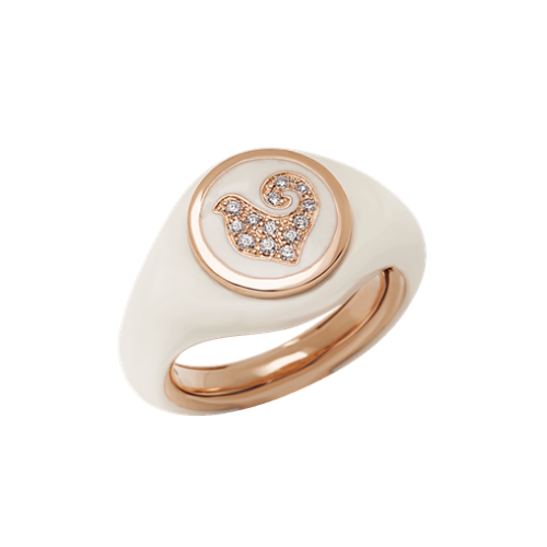 Anello Paillettes Oro