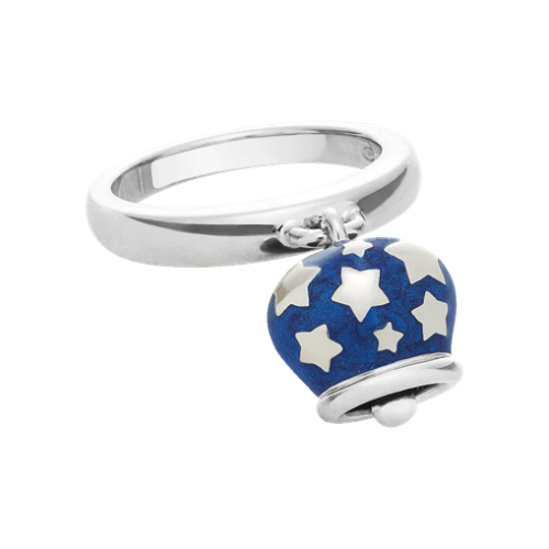Anello Et Voilà Campanelle Argento