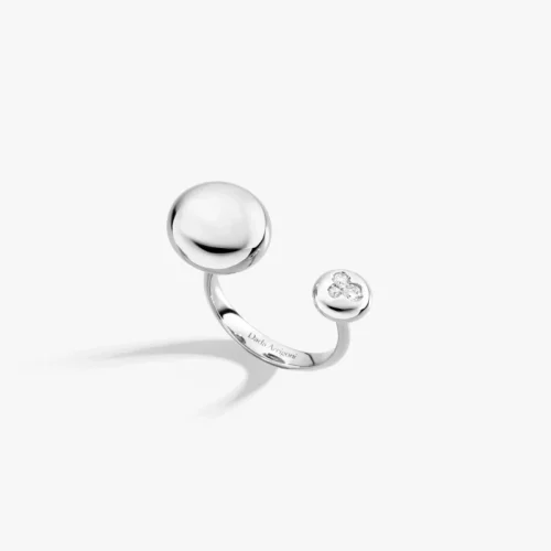 Anello in oro bianco e diamanti