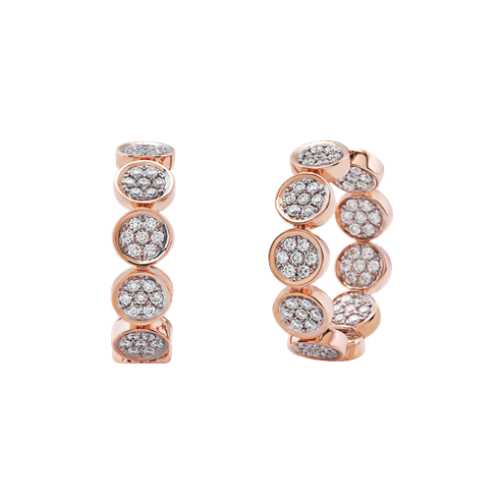 Orecchini Paillettes Oro