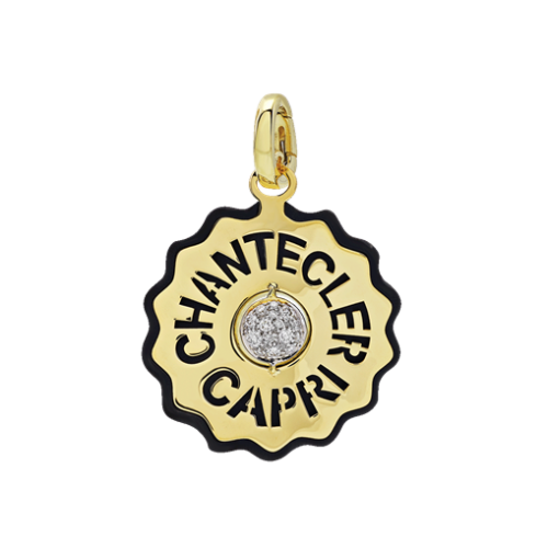 Ciondolo Logo Chantecler Oro